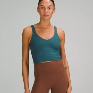 Lululemon Align Ribbed Tank Top, Size 8, Green Jasper
